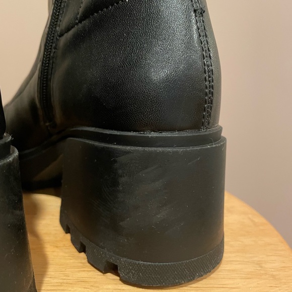 COPY - Topshop Baxter Chunky Sock Boots - Picture 6 of 7